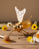 HoneyBee Honey Pot With Spoon '200 ML' - Pink 