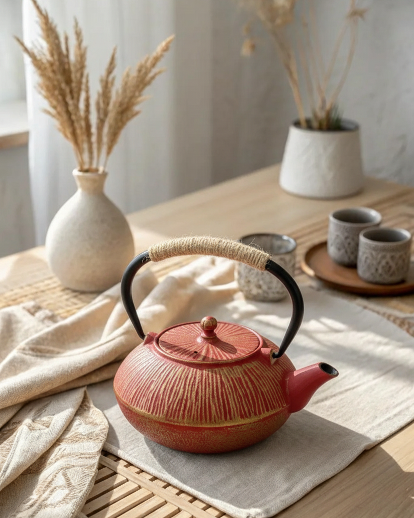 Japanese Cast Iron Teapot 