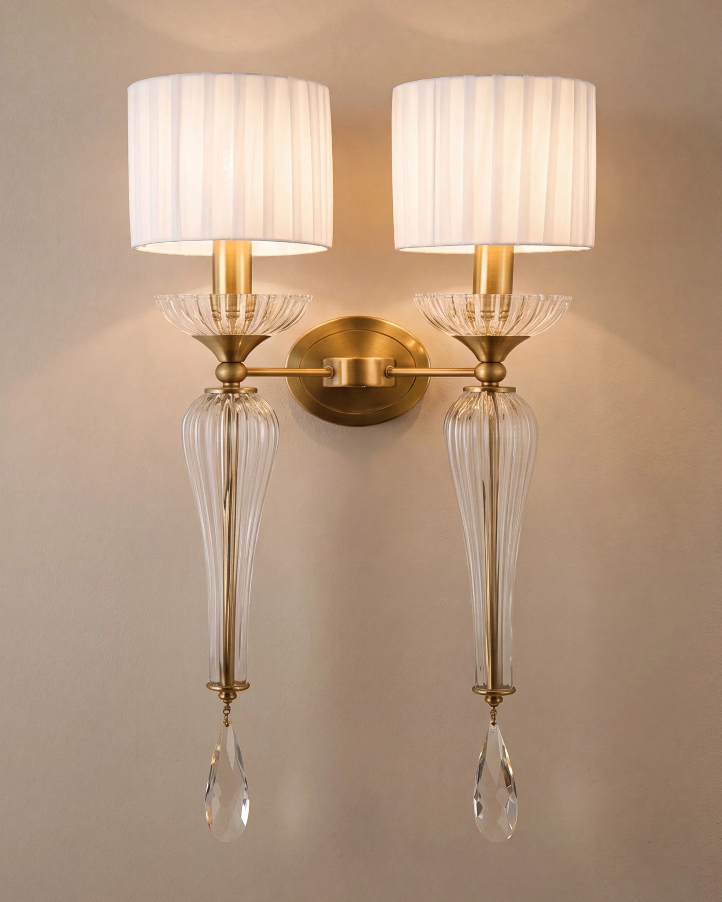 Opal Grace Wall Light - 2 Lights