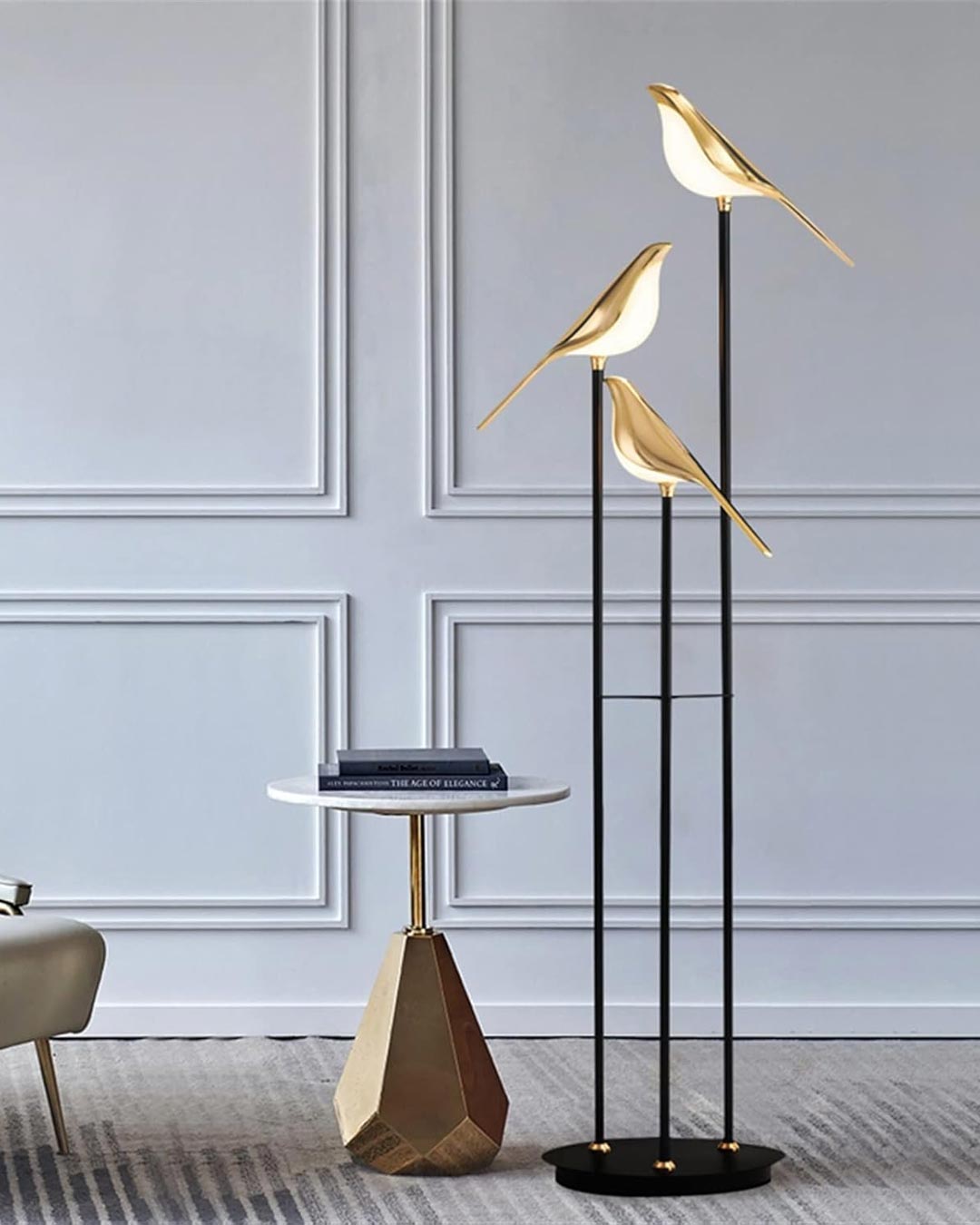 Aves 3-Bird Ambient Floor Lamp 