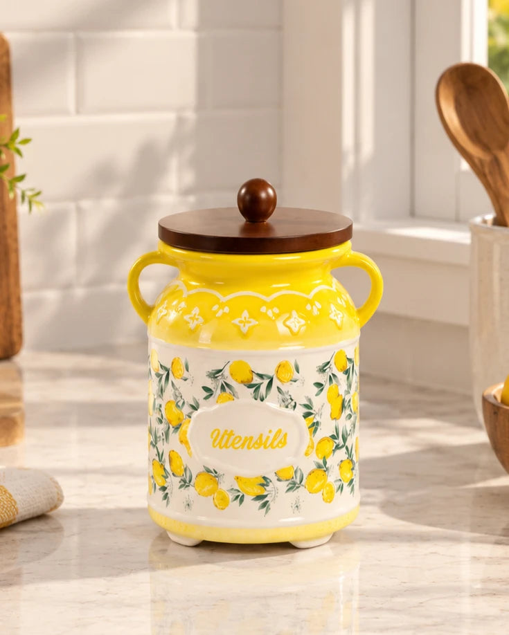 Lemon Grove Storage Jar