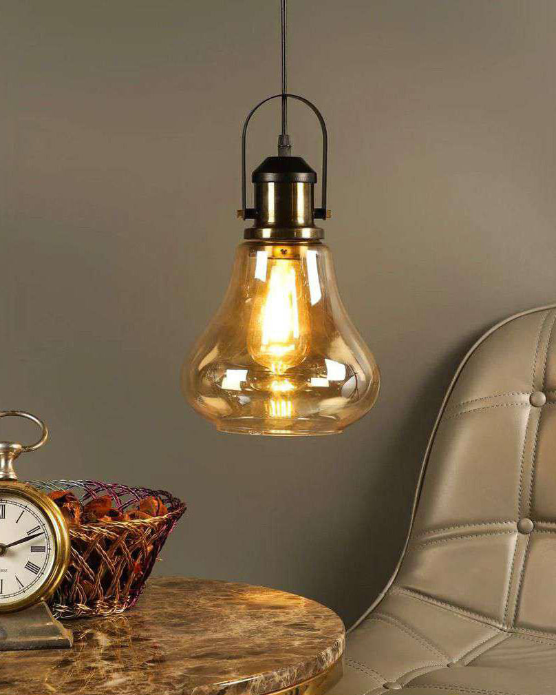 Vintage Teardrop Pendant Light 