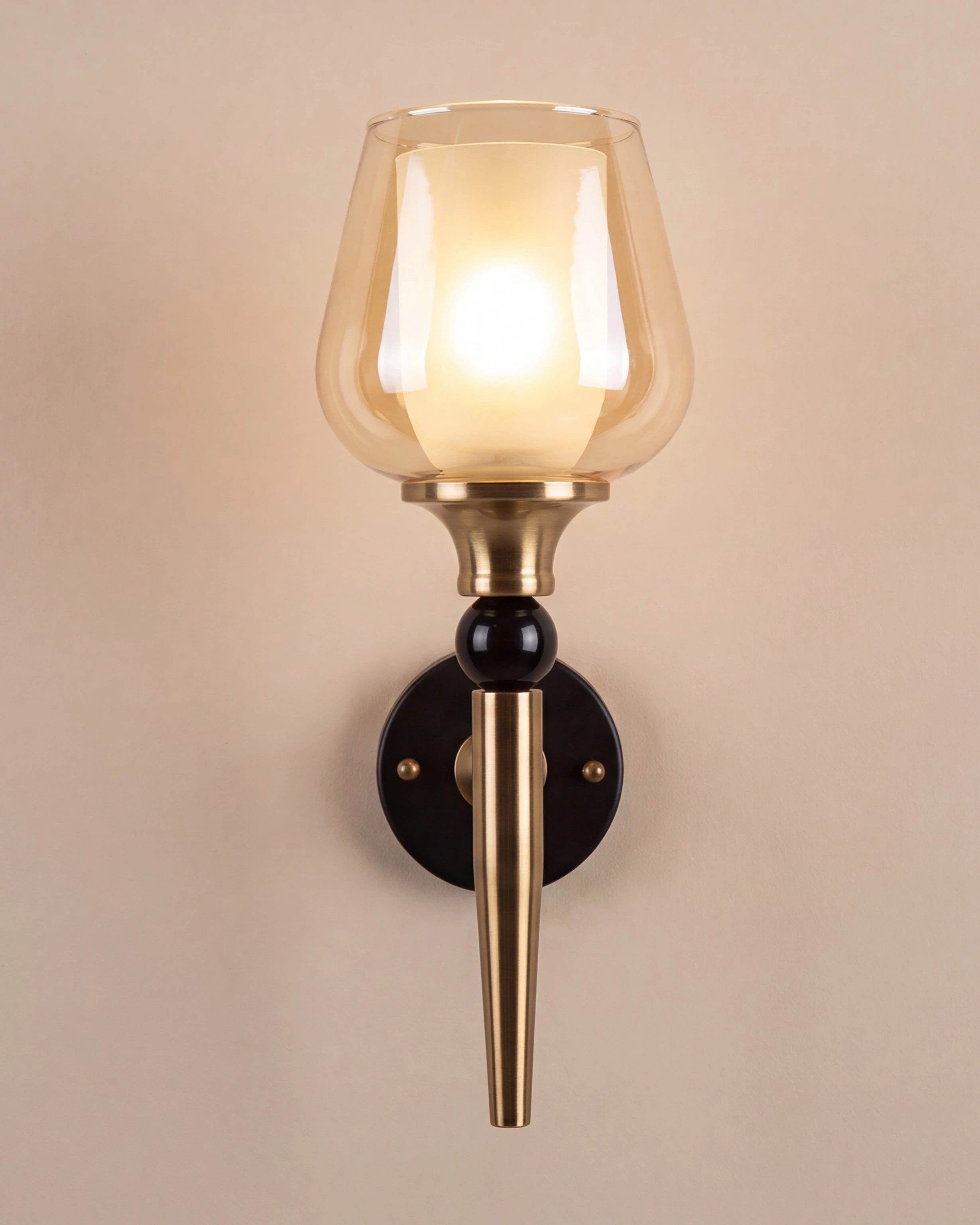 Tapered Tulip Wall Light