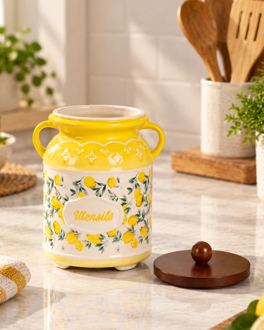 Lemon Grove Storage Jar