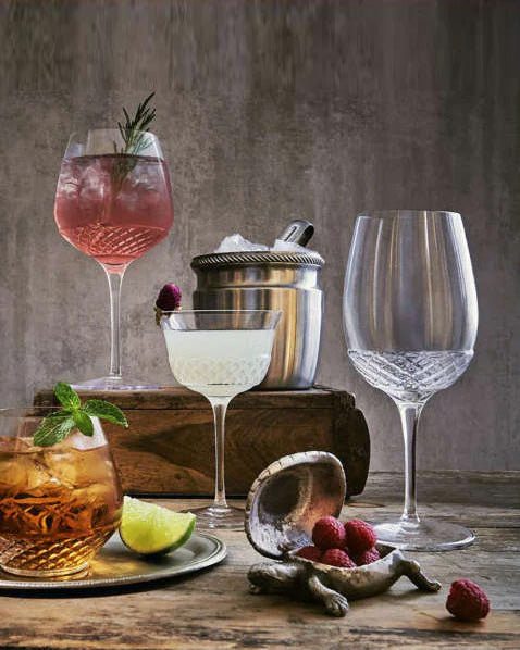 Luigi Bormioli 550ml Roma Veneto Wine Cocktail Glasses - Set of 6 