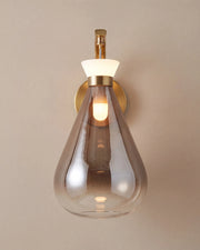 Smoke Drop Wall Light