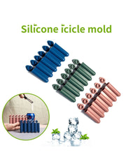 Silicone Ice Cube Mold with Lid - Set of 2