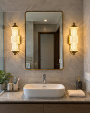 Astoria Crystal Hourglass Wall Sconce