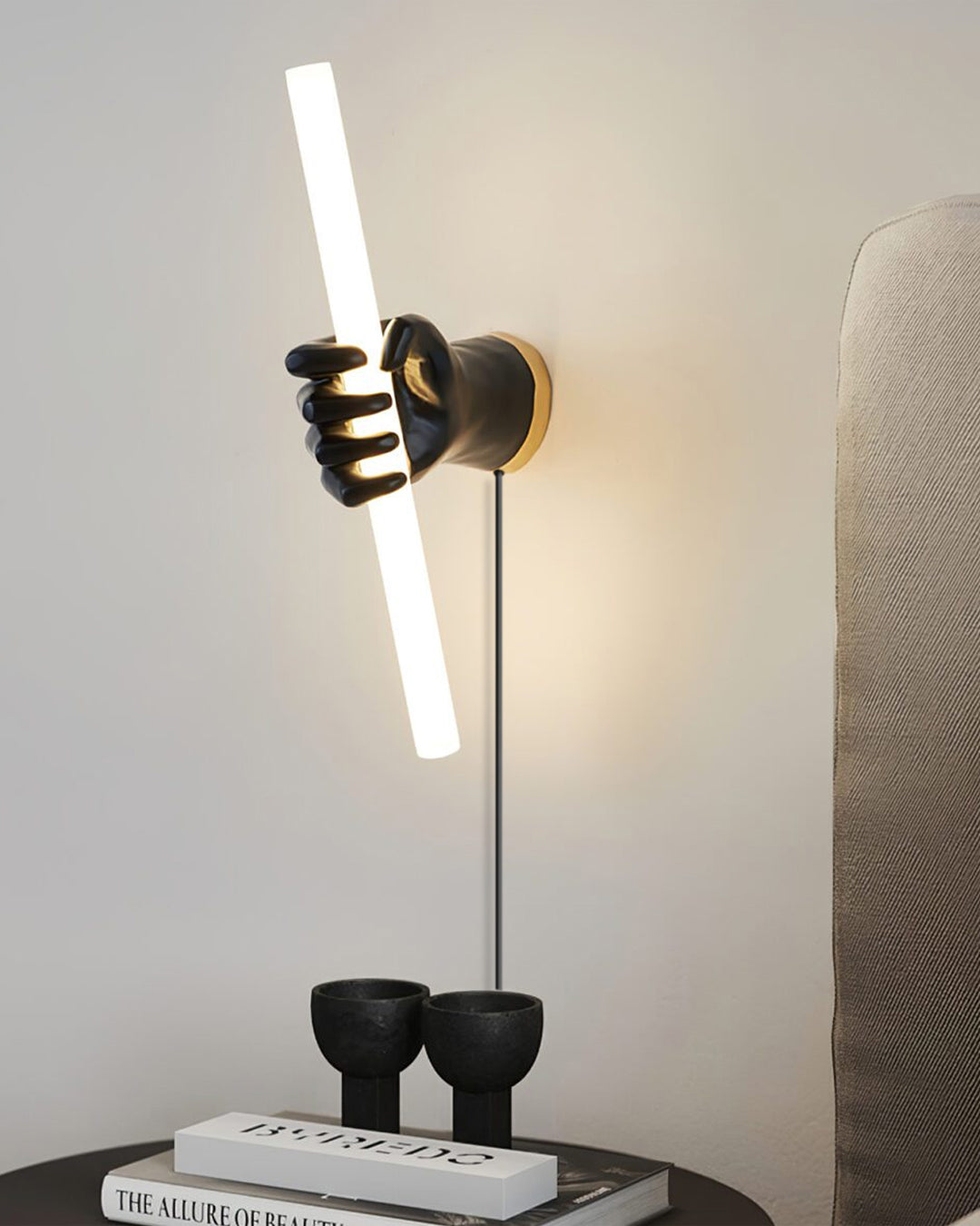 Grip Glow Hand Wall Light 