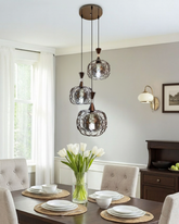 Bronze Orbit Pendant Light 