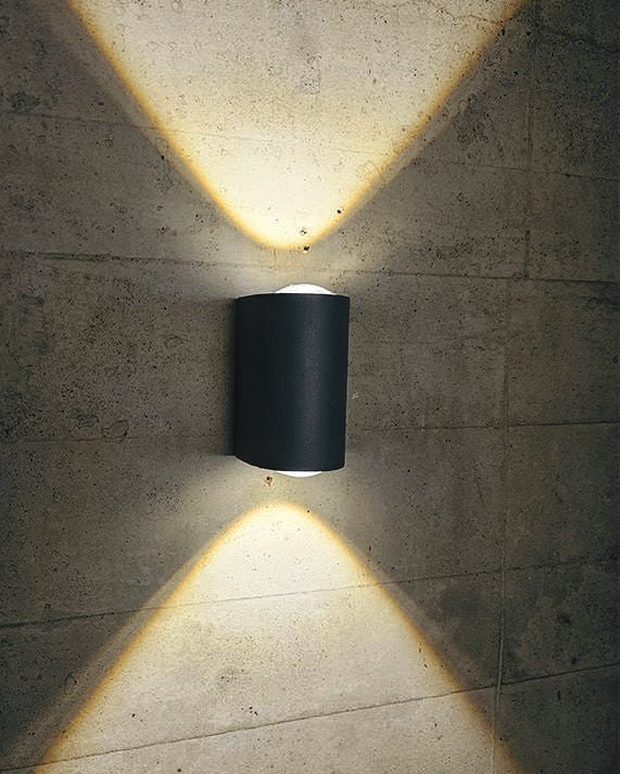 Dual Soft Cone Glow Wall Light 