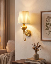 Trumpet Base Wall Light 