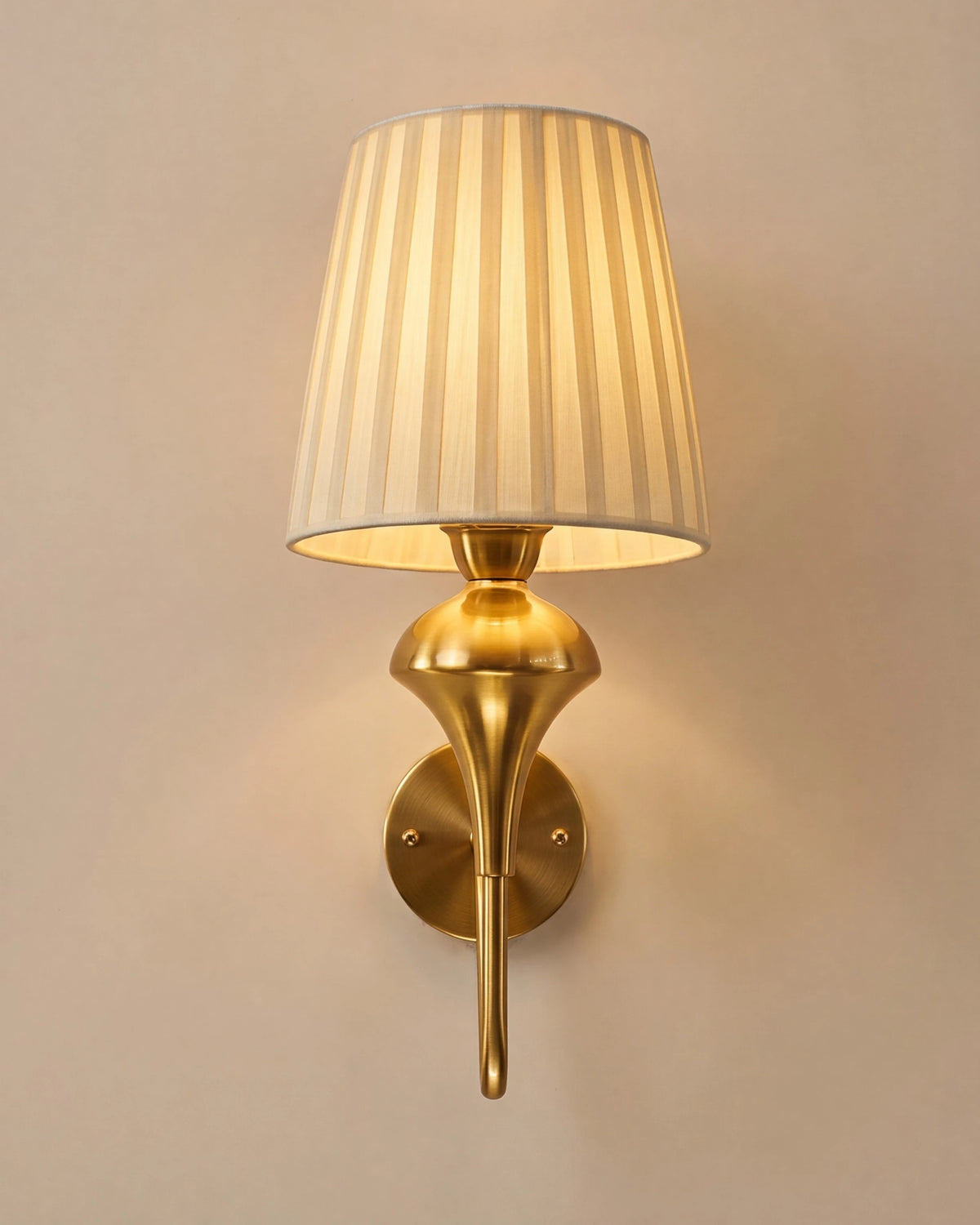 Trumpet Base Wall Light