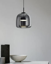Valentino Ceiling Pendant Light - Smoke - Set Of 2 - The Decor Kart 