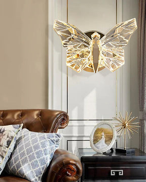 Crystal Butterfly Wall Sconce - The Decor Kart 