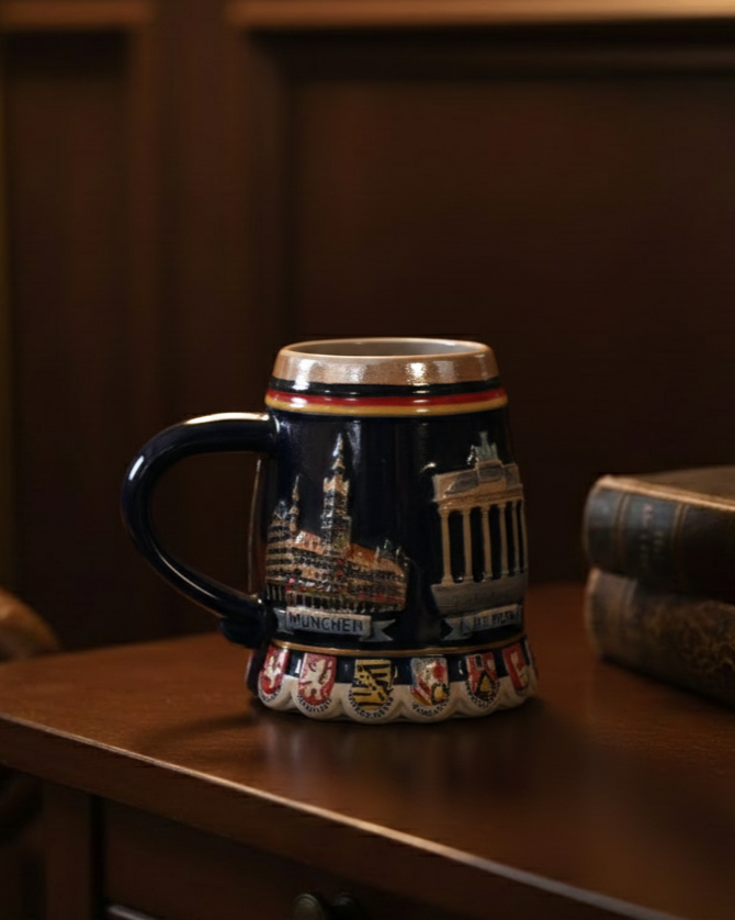 Deutschland Heritage Vintage Stein Beer Mug 