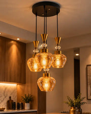 Calystria Honeycomb Luxe Pendant Light