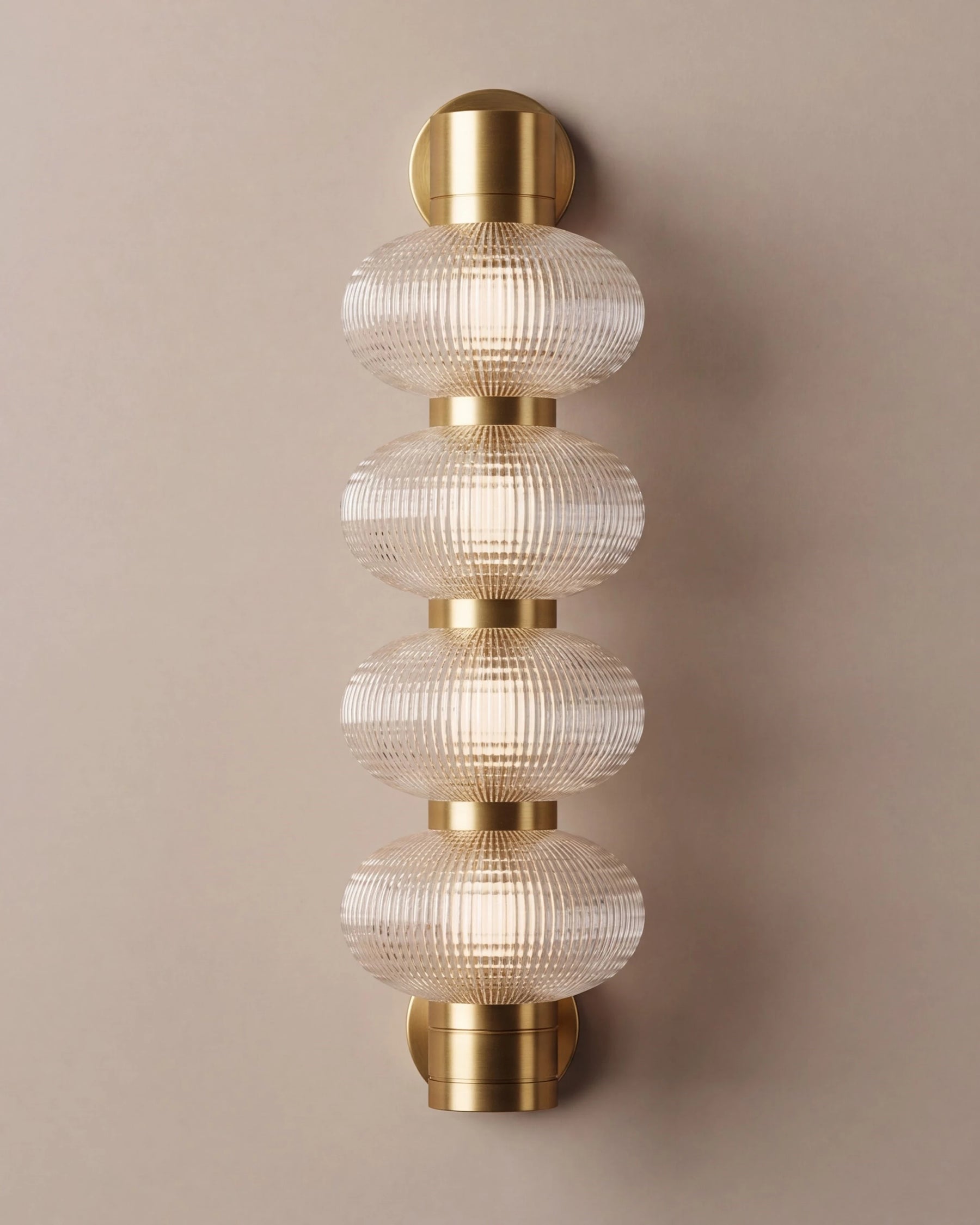 Stacked Globe LED Wall Sconce 
