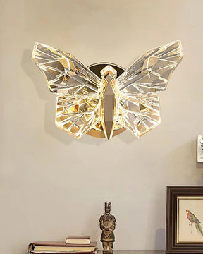 Crystal Butterfly Wall Sconce - The Decor Kart 
