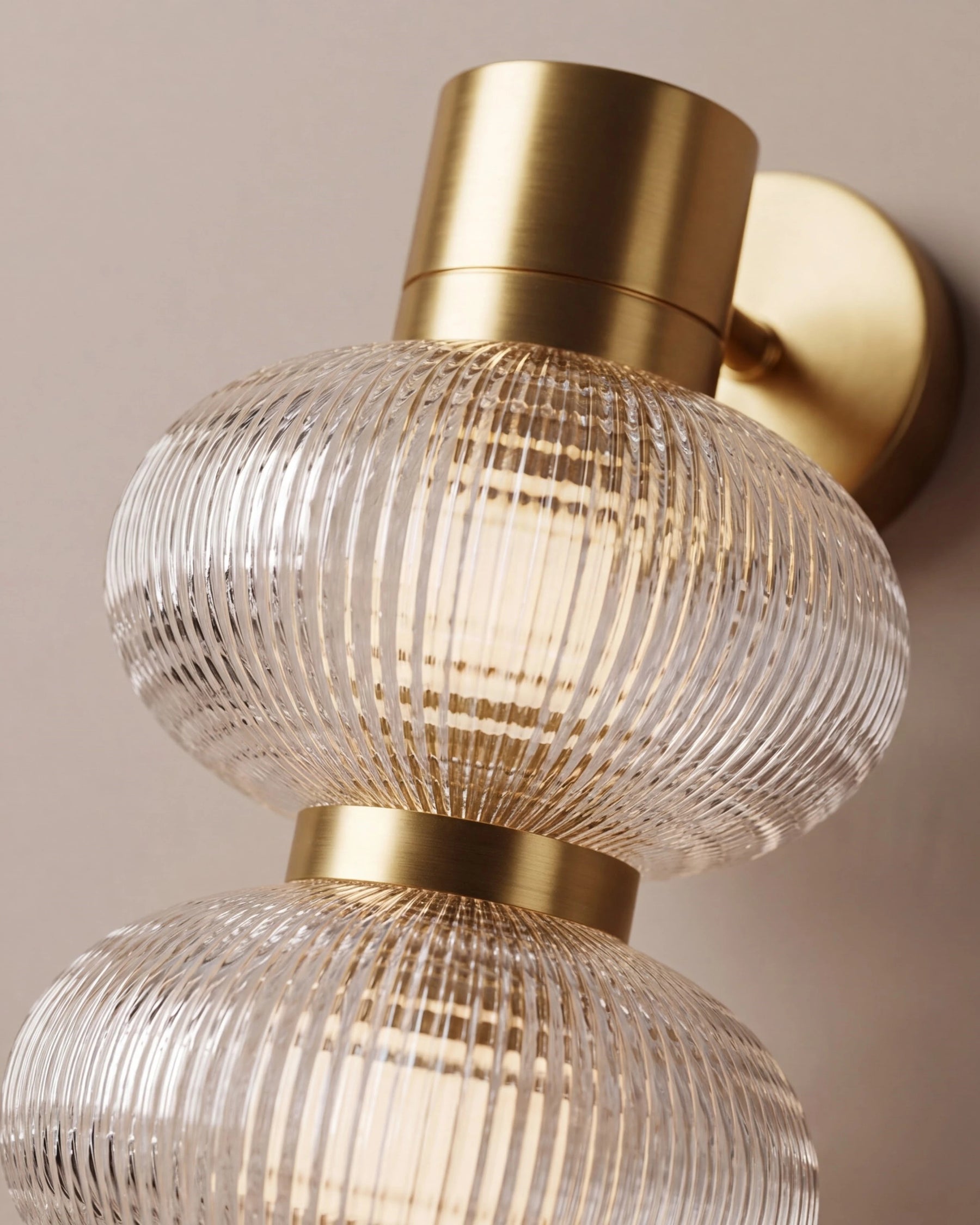Stacked Globe LED Wall Sconce 