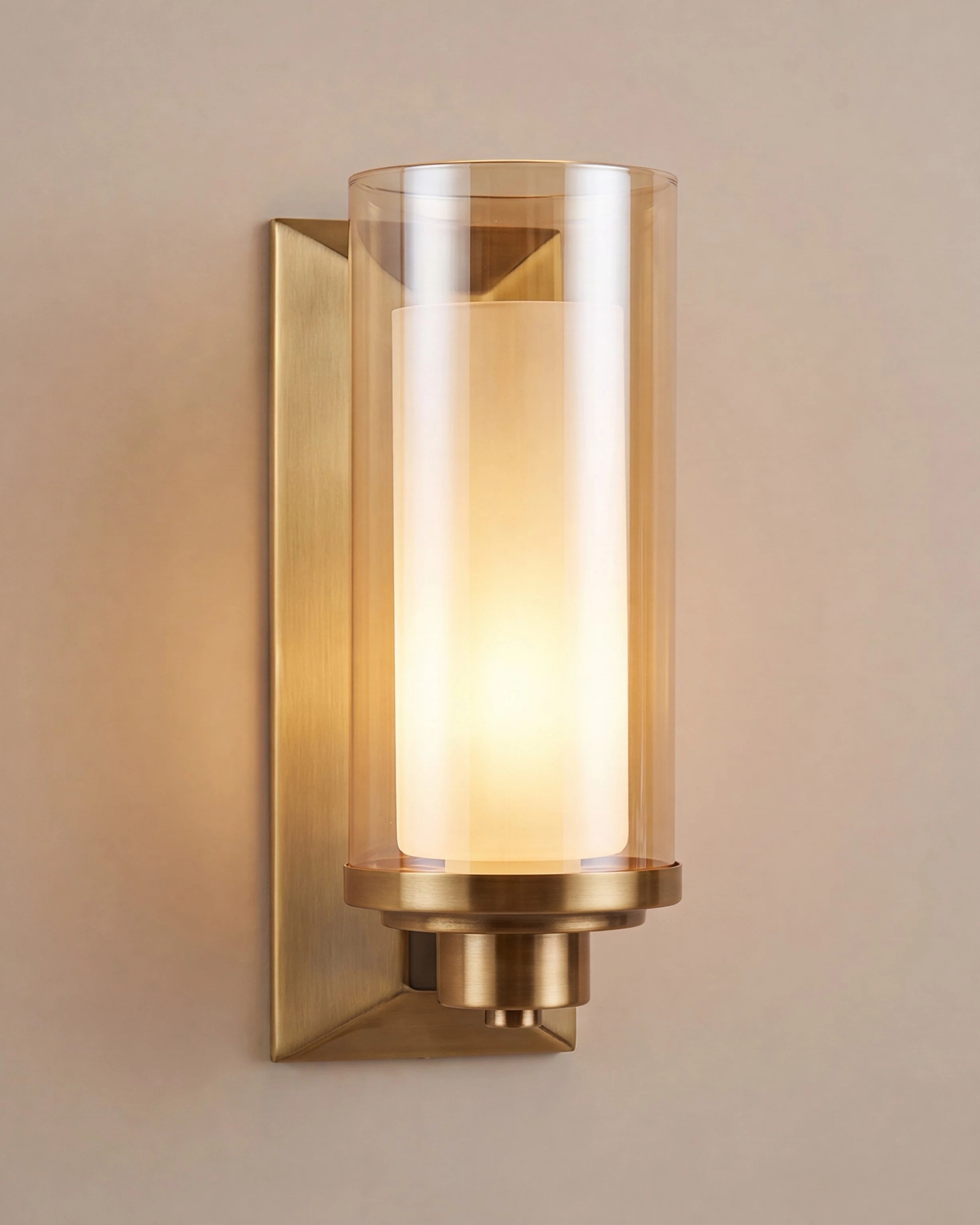 Facet Glass Wall Sconce