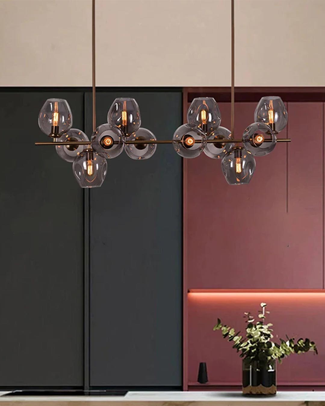 Tangled Fixture Chandelier - Smoke - The Decor Kart