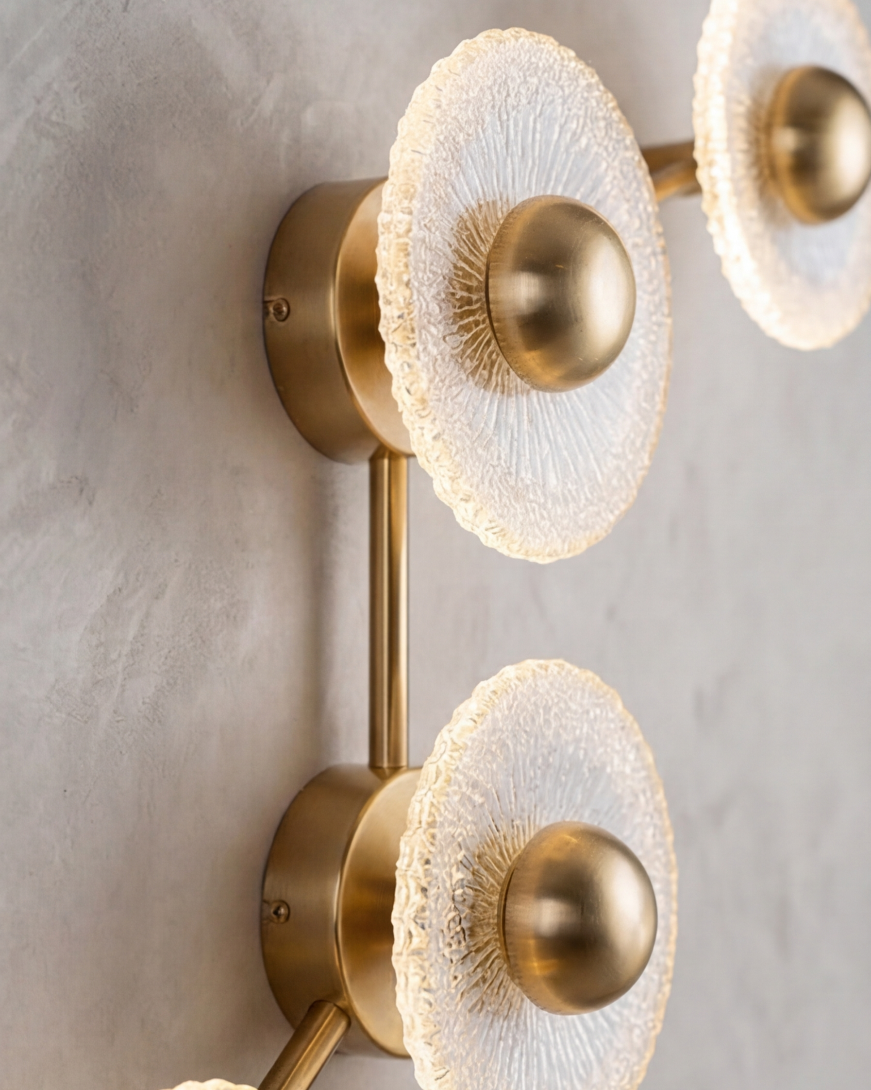 Floral Halo Cluster Wall Light 