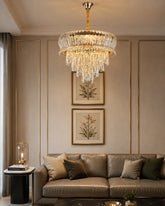 Seraphine Cascade Crystal Chandelier 
