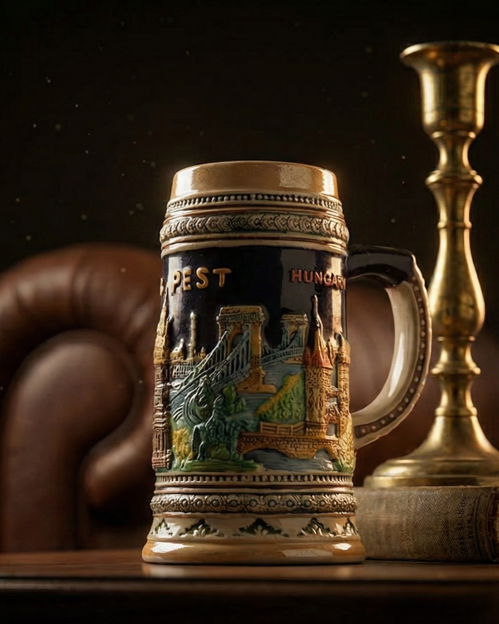 Budapest Heritage Vintage Stein Beer Mug