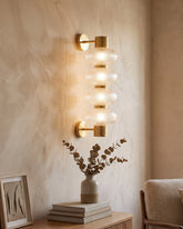 Stacked Globe LED Wall Sconce 