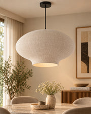 Liora Linen Dome Pendant Light