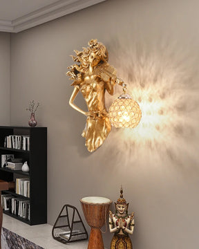 Musical Lady Wall Sconce - The Decor Kart 