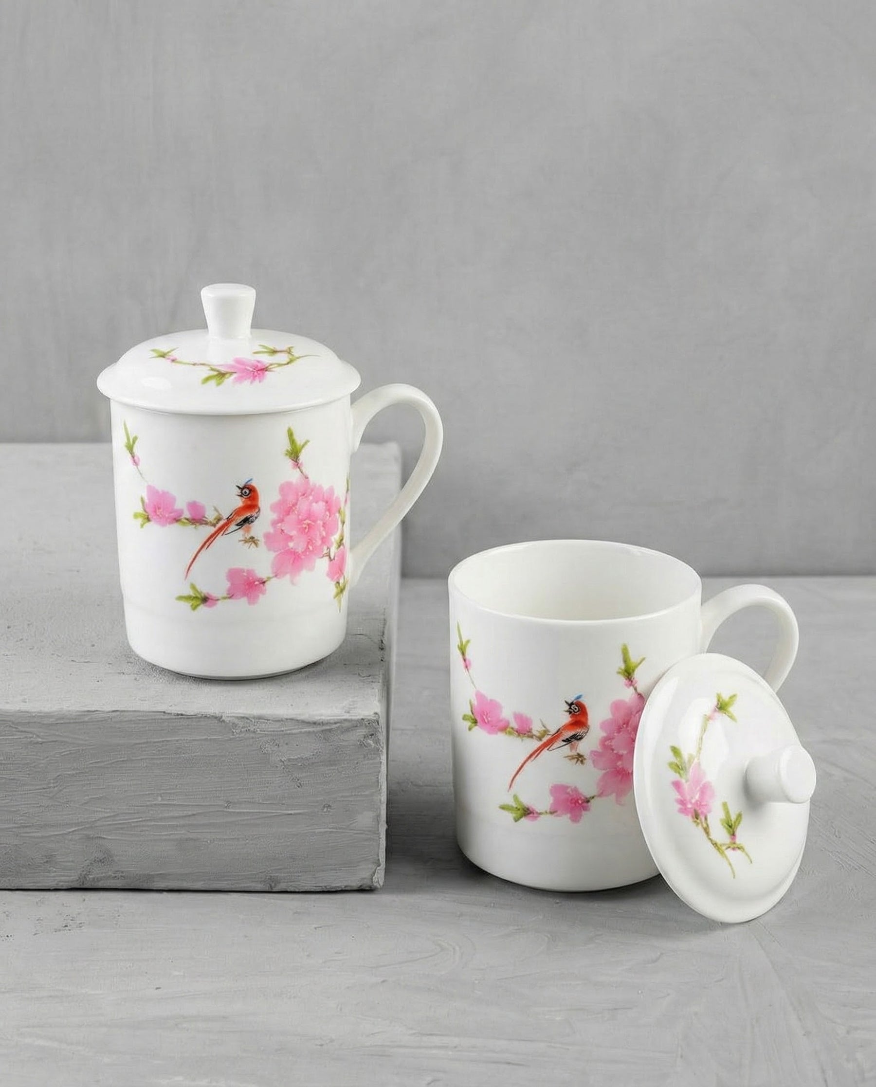 'Blossom Bird' Fine Bone China Mug 