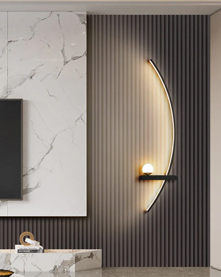 Curve Strip LED Wall Light - Left