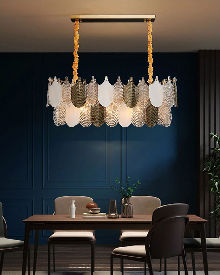 Verbier Oval Chandelier - 2 Layer - The Decor Kart 