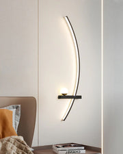Curve Strip LED Wall Light - Left