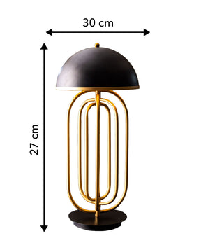 Masela Black & Gold Table Lamp