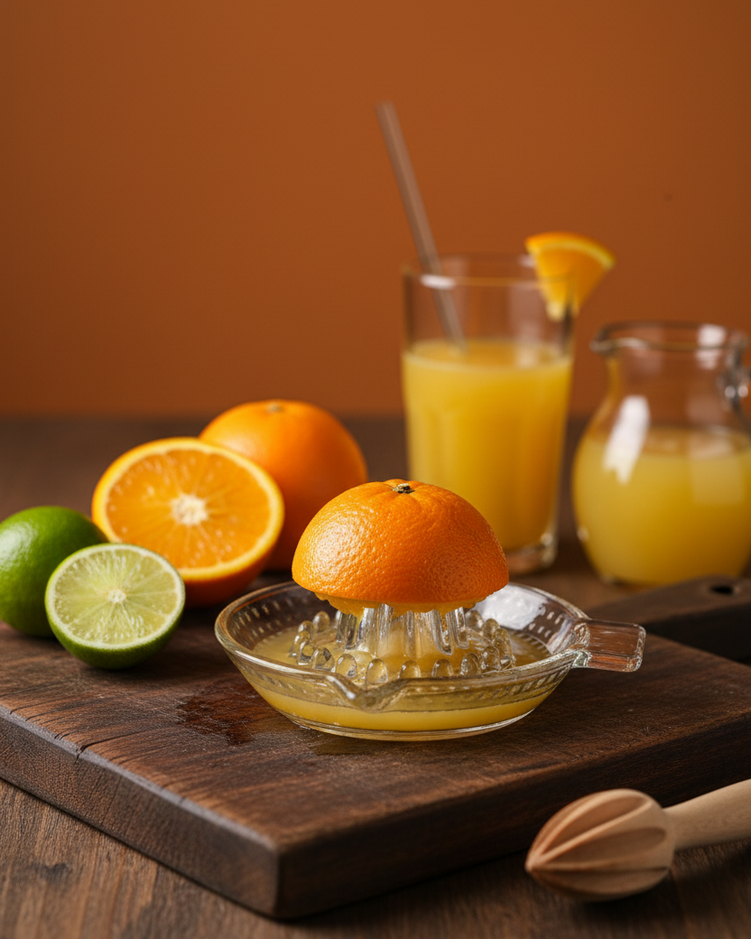 Classic Glass Citrus Juicer 