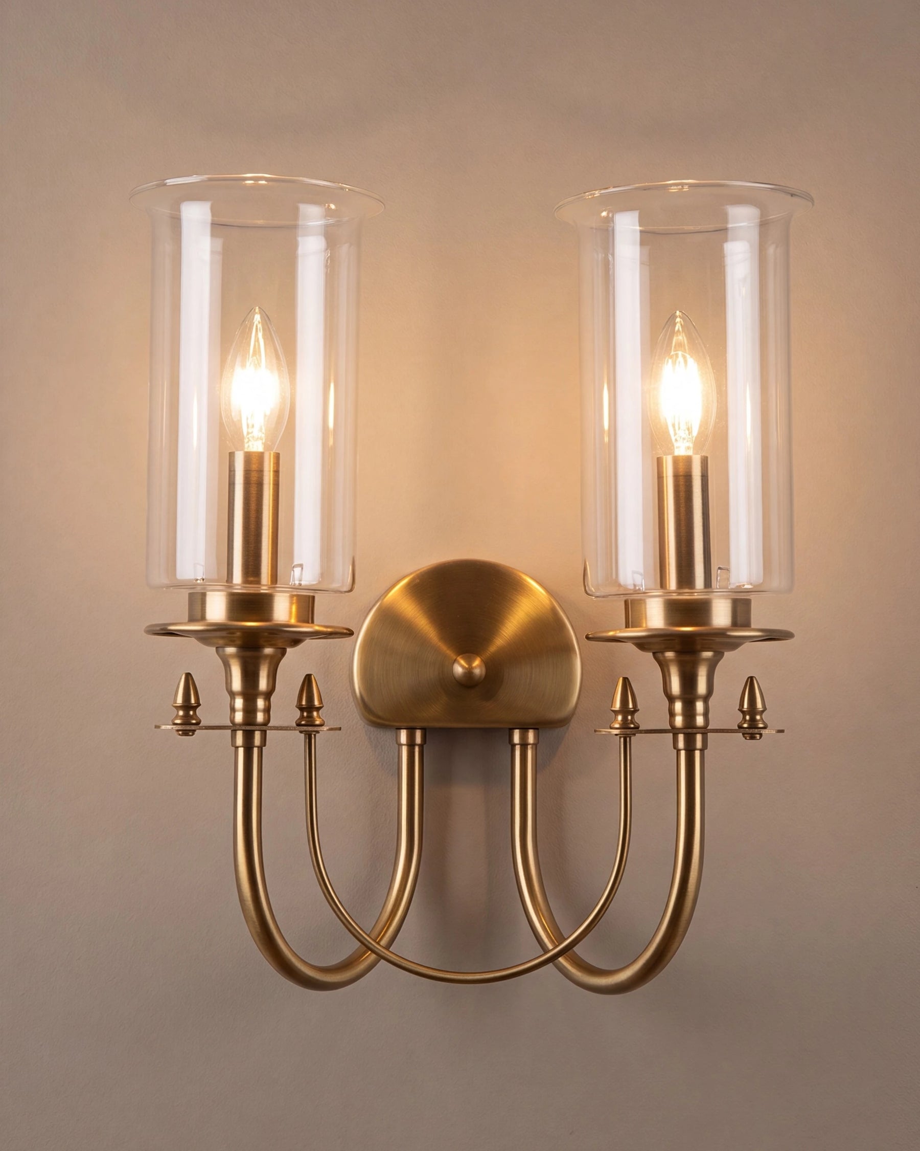 Vintage Glow Wall Light - 2 Lights 