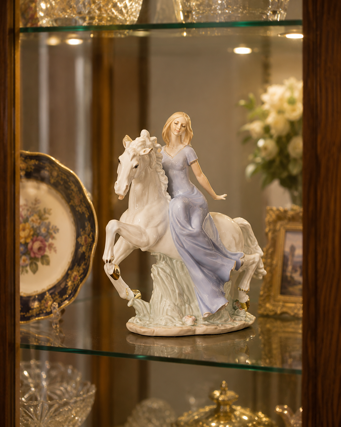 Victorian Lady - Fine Porcelain Figurine 