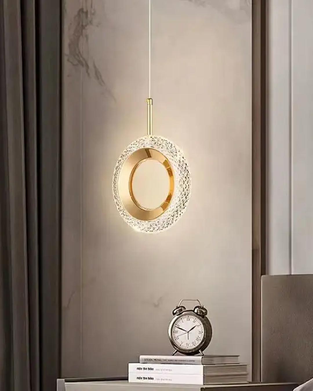 Modern Crystal LED Pendant Light 