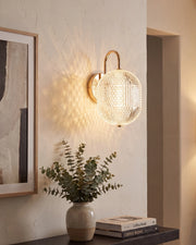 Diamond Cage Wall Sconce
