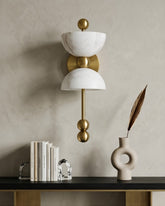 Aureva Marble Luxe Wall Sconce 