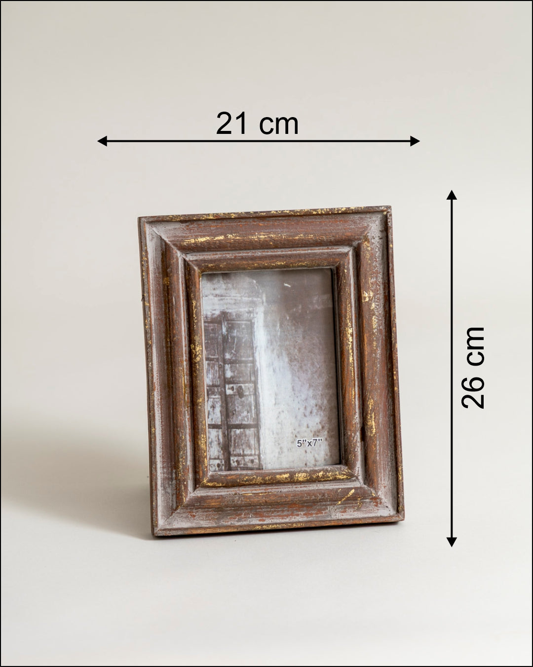 Rustic Bronze Border Photo Frame 