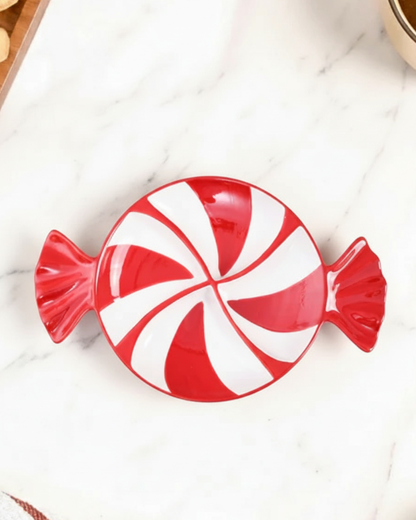 Christmas Candy Chip & Dip Platter 