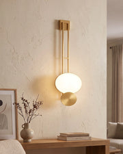 Luna Halo Wall Light