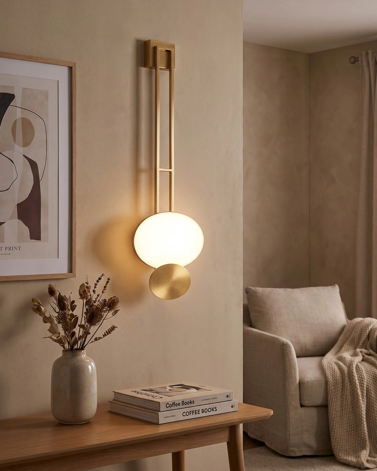 Luna Halo Wall Light