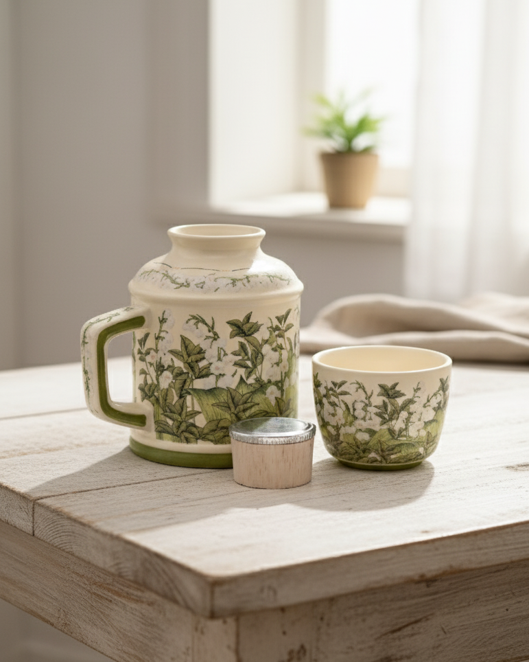 Botanic Charm Tea for Two Set 