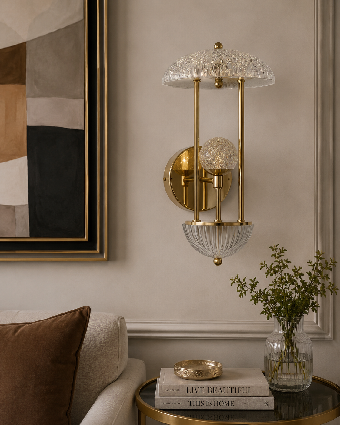 Lumora Halo Wall Light