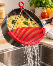 Adjustable Clip-On Silicone Pot Strainer